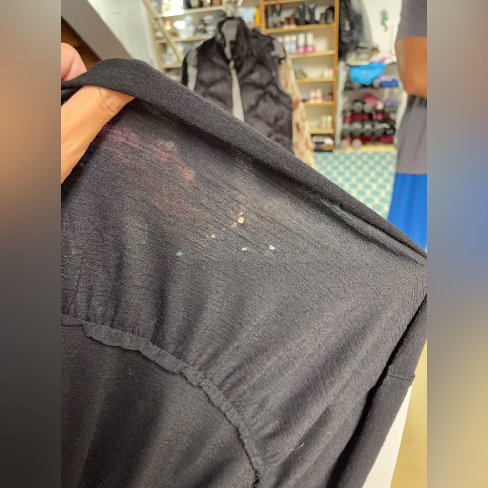 V Strap Multi Tier Dress Development Wool Silk La… - image 6